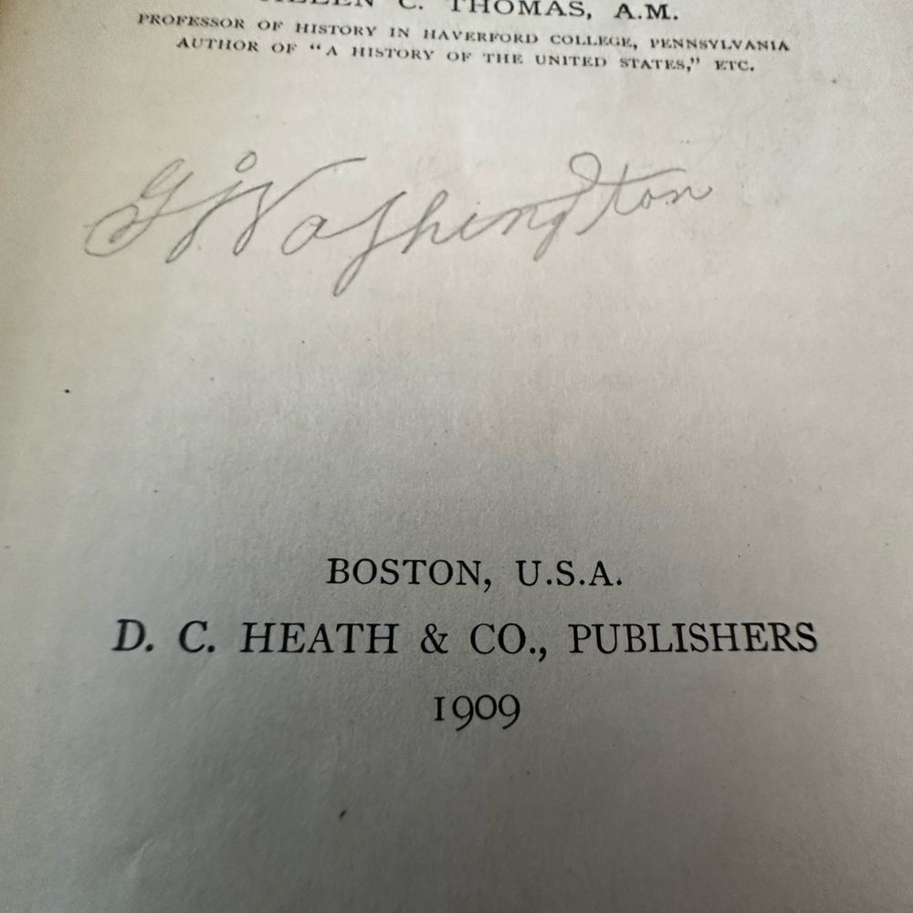 Vintage “An Elementary History of the United States,” Book published in 1909 - Picture 8 of 12